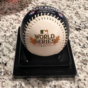 2011 Texas Rangers World Series baseball